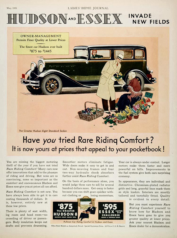 1931 HudsonEssex Ad01